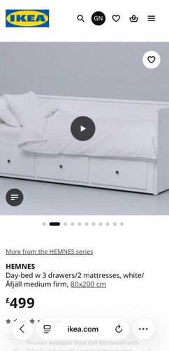 Ikea hemnes day - day, 2x