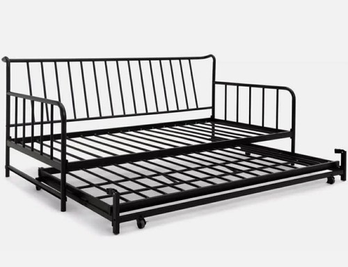 Black day bed - black, with