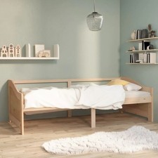 3-Seater Day Bed Frame Honey