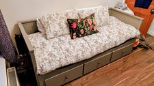 IKEA Hemnes Day Bed Grey with
