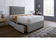 PLUSH DIVAN BED SET WITH LUX
